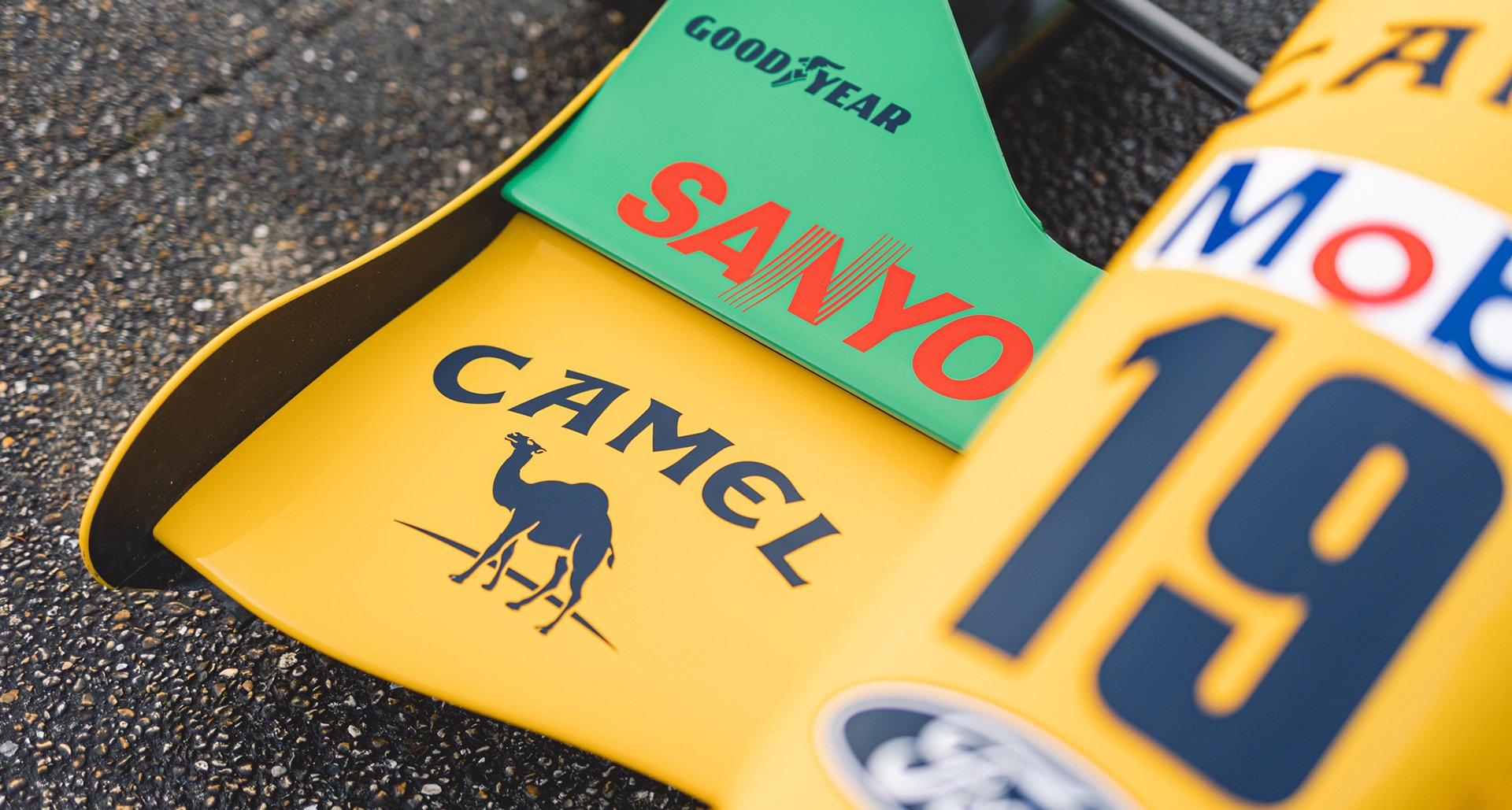 Raced by Michael Schumacher, this Benetton B192 radiates Formula 1