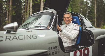 Over the mountains at the Arosa Classic Car 2018