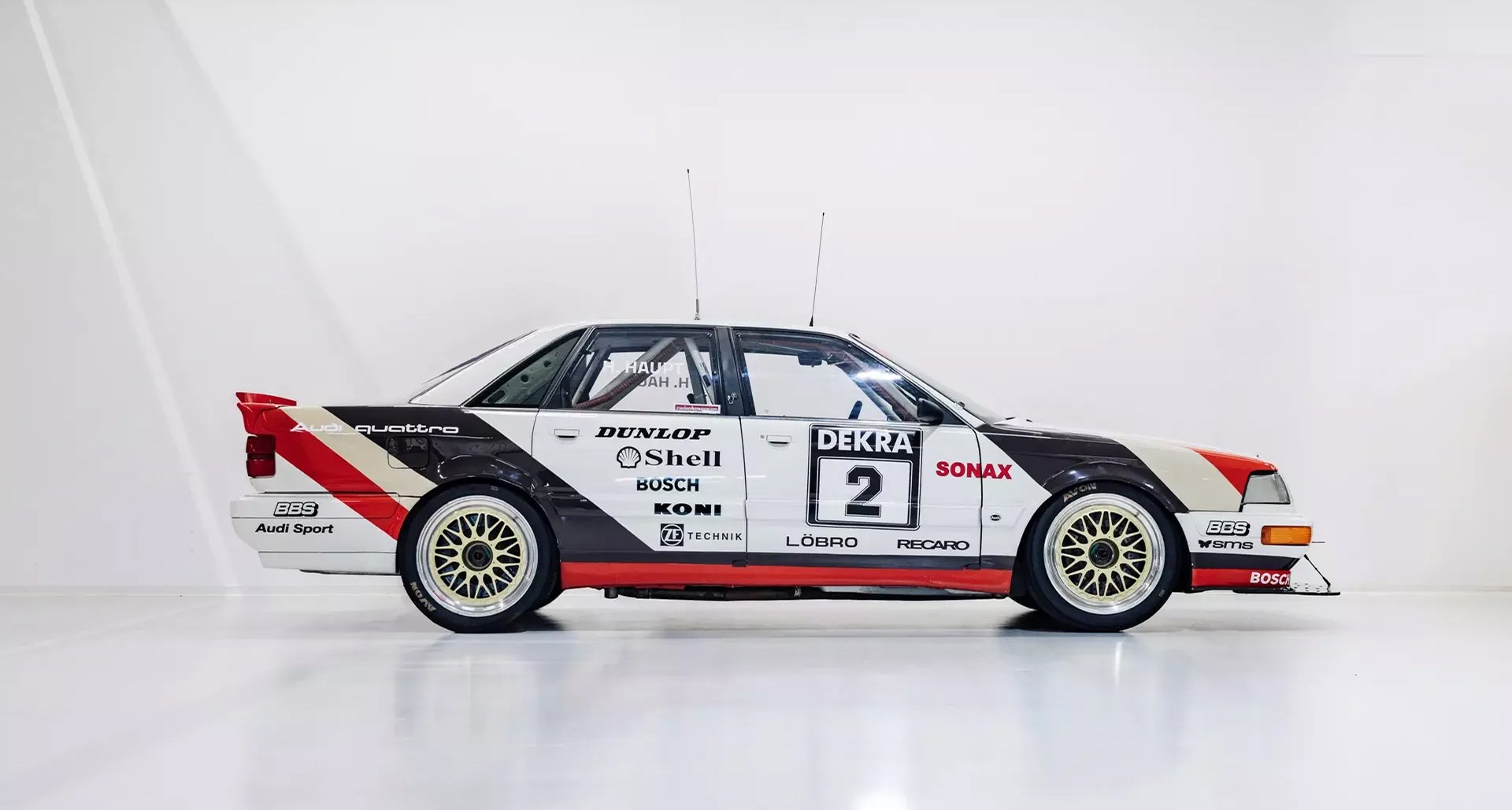 From gravel to tarmac: this Audi V8 DTM racer continued the