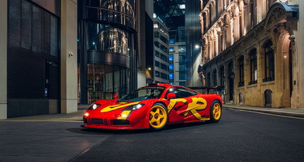This rock legend's McLaren F1 GTR could hammer for over 35 million dollars