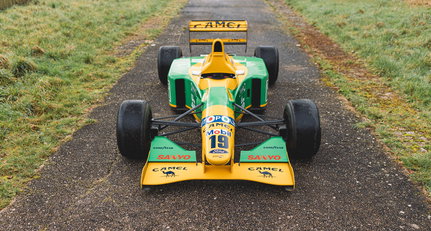 Raced by Michael Schumacher, this Benetton B192 radiates Formula 1 history