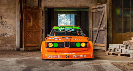 Extremely quick and wickedly orange – This BMW 320 Group 5 is a racer’s dream