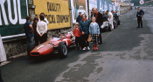 A belgian family poses for husband and father in front of Lorenzo Bandini's Ferrari 246 during the Belgian Grand Prix at Spa Francorchamps in 1966. A belgian family poses for husband and father in front of Lorenzo Bandini's Ferrari 246 during the Belgian Grand Prix at Spa Francorchamps in 1966.