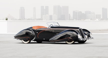 Der Delahaye 135 M zelebriert die Kunst des französischen Schwungs