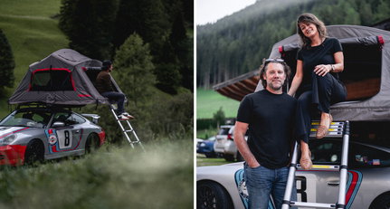 Brock Keen erklärt, was man zum Zelten auf Porsche-Dächern wissen muss