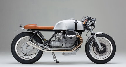 Swiss Espresso: Kaffeemaschine Moto Guzzi Cafe Racer No. 8