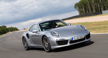 Erste Fahrt mit dem neuen Porsche 911 Turbo S am Bilster Berg