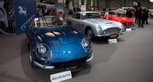 Million dollar beauties at Bonhams' Retromobile sale 2014 at Grand Palais, Paris: Ferrari 275GTB/4 (sold for €2,218,333), Aston Martin DB5 (sold for €776,250) and Mercedes 300SL Roadster (sold for € 713.000).