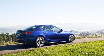Über den Rubicon: Kurze Fahrt mit dem neuen Maserati Ghibli