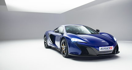 Studiotermin mit dem neuen McLaren 650S in London