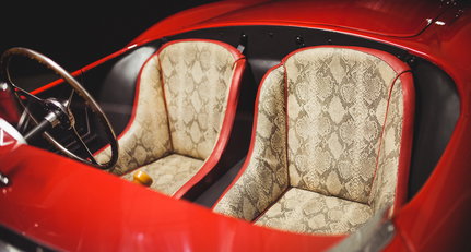 The world’s fastest python-leather seats come with a unique Ferrari