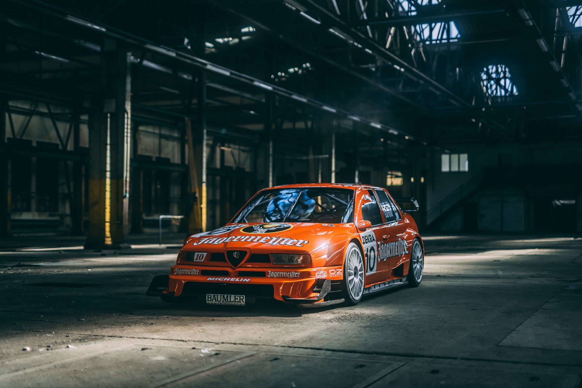 Going for DTM glory with Jägermeister Racing's Alfa Romeo 155 V6