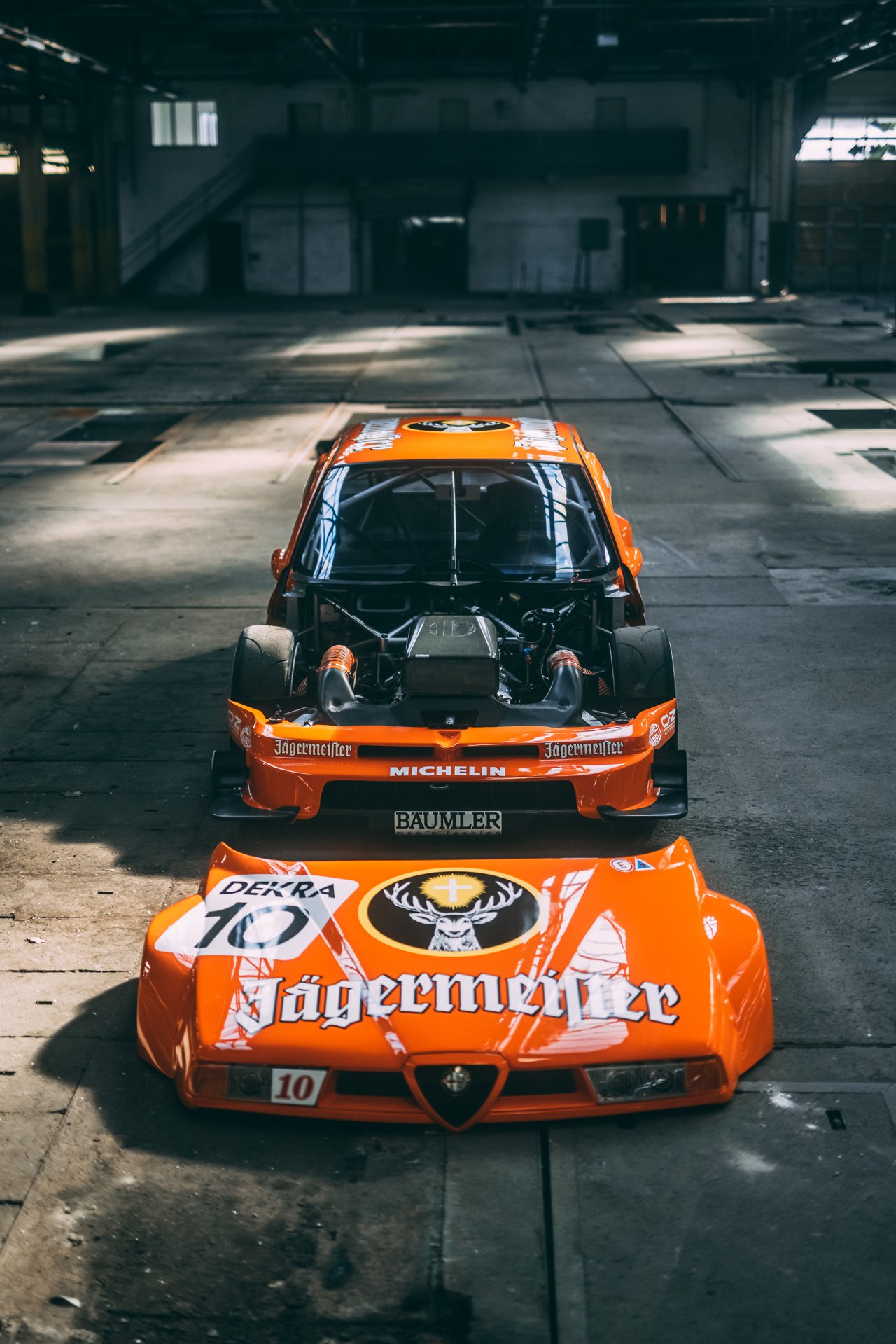 Going for DTM glory with Jägermeister Racing's Alfa Romeo 155 V6