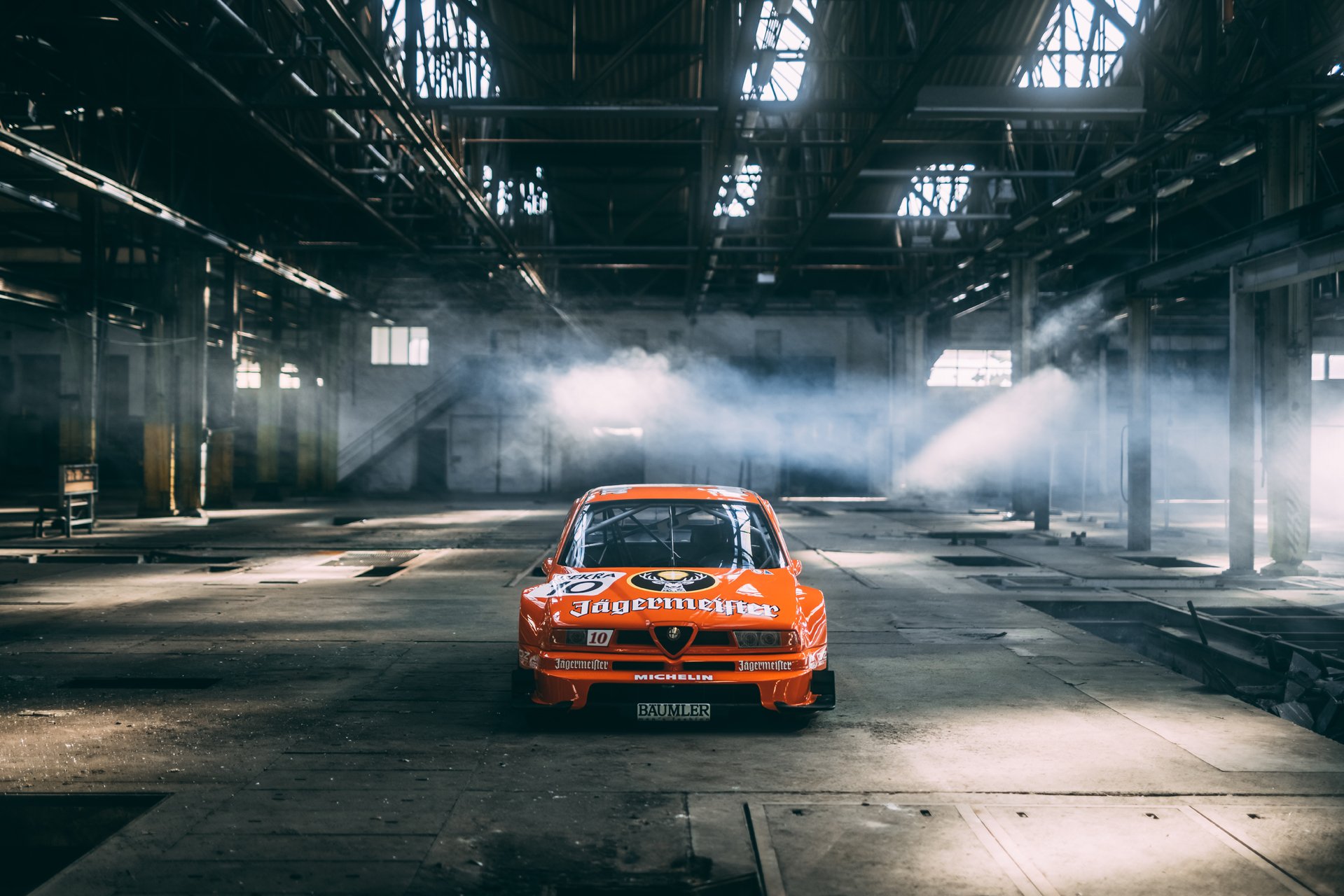Going for DTM glory with Jägermeister Racing's Alfa Romeo 155 V6