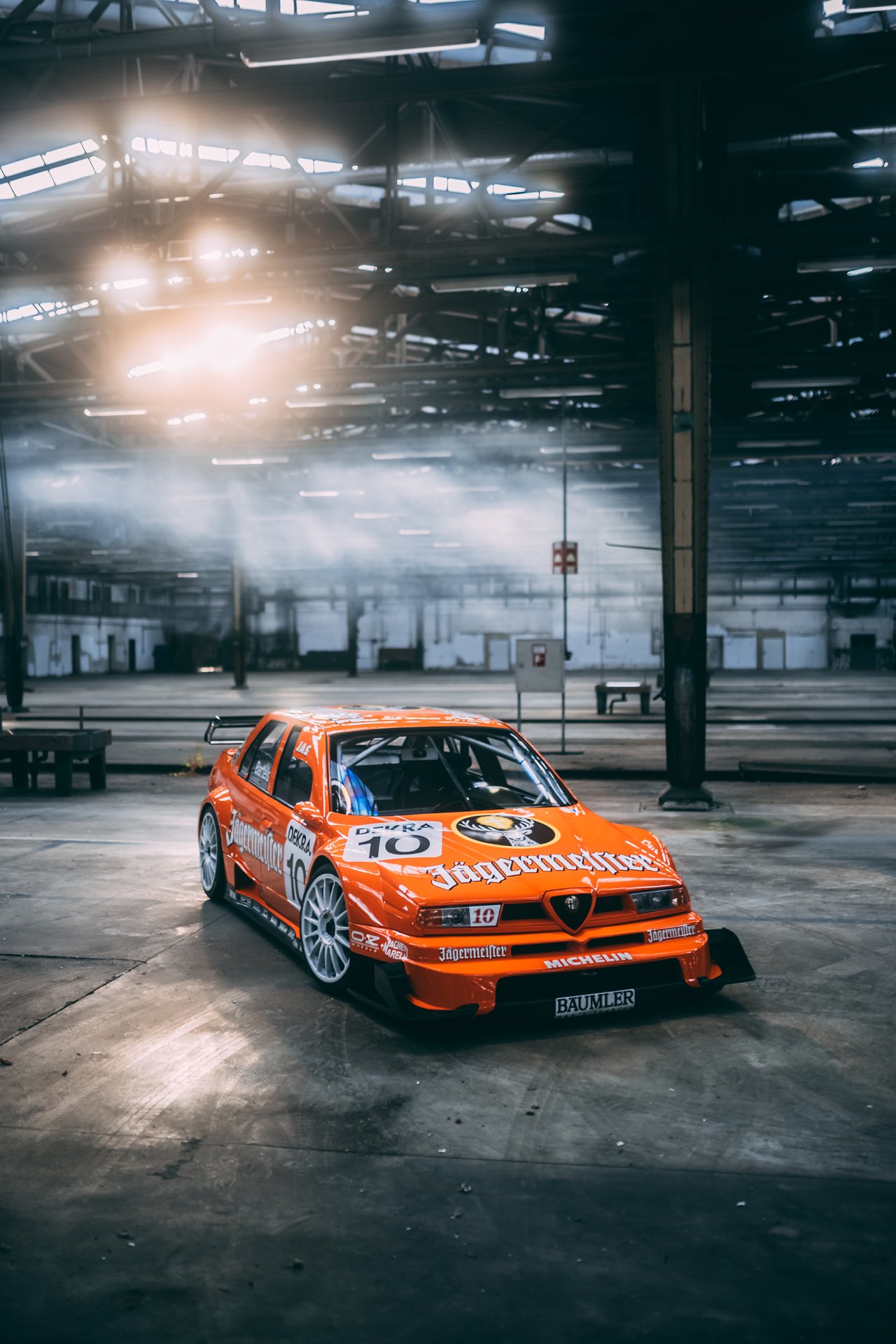 Going for DTM glory with Jägermeister Racing's Alfa Romeo 155 V6