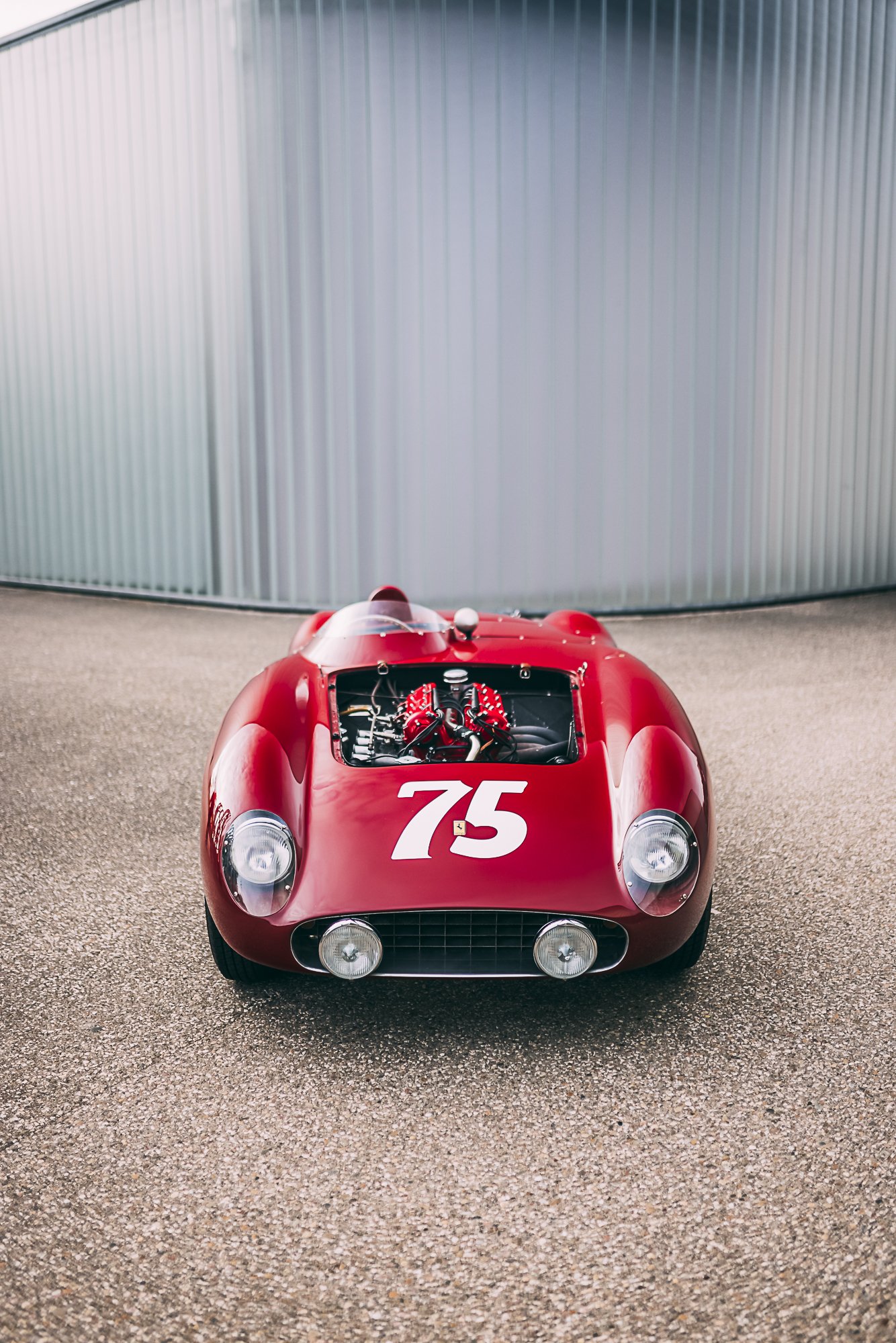 This gorgeous little Ferrari 500 TR is a mighty giant killer