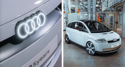 Der Audi A2 bekommt zum 25. Geburtstag die volle e-tron-Verwandlung