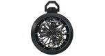 The Aerowatch Toile d'Araignée full skeleton black coated pocket watch (1.980,- €)