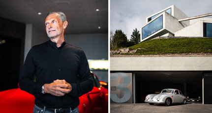 In diesem Traumhaus verbirgt sich die ultimative Porsche-Garage