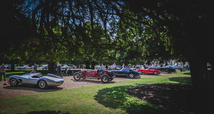 Blaublütige Automobile locken zum Concours of Elegance 2019