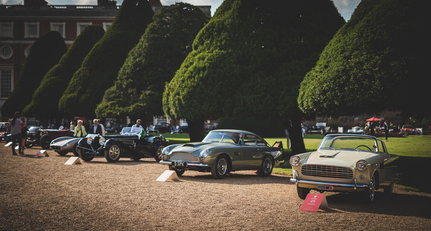 Königliches Schauspiel beim Concours of Elegance 2018