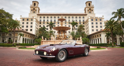 Dieser Ferrari 250 GT LWB California Spider spendet Amerikas Ostküste etwas kalifornisches Sonnenlicht