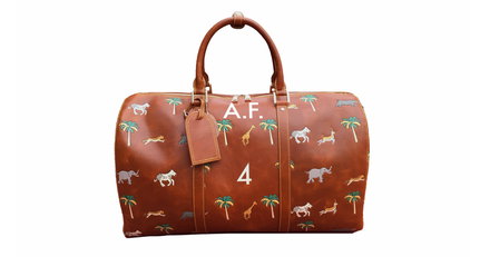 Turn a holiday into a Wes Anderson film with this luggage set