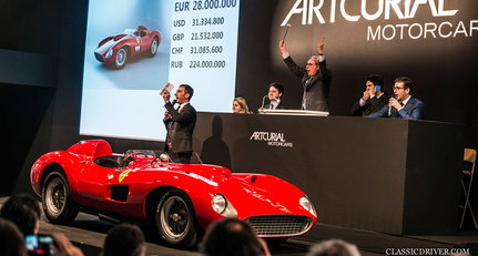 Artcurial just sold the ex-Works 1957 Ferrari 335 S Spider for 32m euros