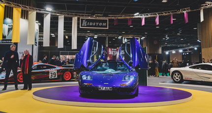 Kidston sorgt bei der Rétromobile für Furore mit sieben großartigen McLaren F1