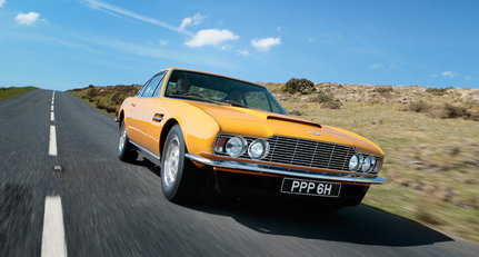 Auf Tour mit dem Aston Martin DBS aus „The Persuaders“