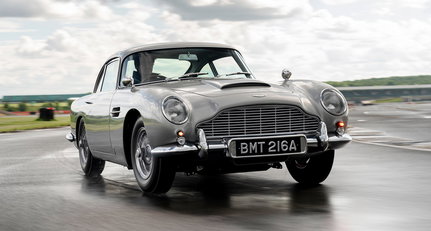 The first Aston Martin DB5 Goldfinger Continuation is complete