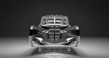 Sculpture runs in more than just the family at Bugatti