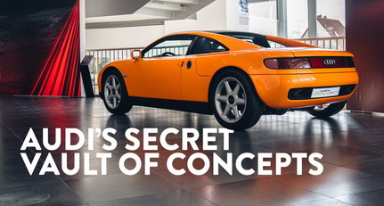 We reveal the unseen concept cars from Audi's secret prototype vault