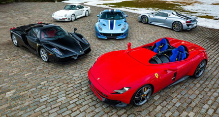 Which price records will these Ferrari and Porsche supercars break?