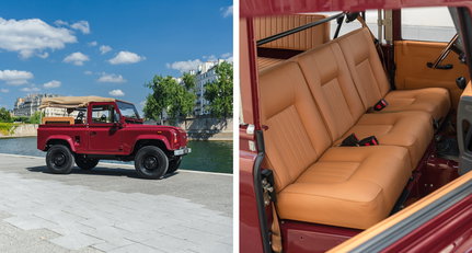Pick six friends for a plush cruise on this Land Rover yacht