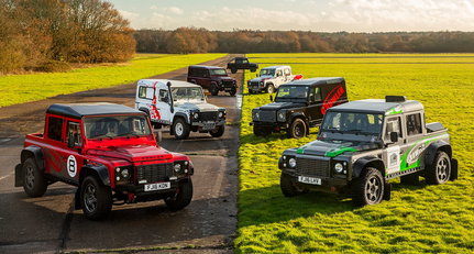 Go anywhere with this extreme collection of Land Rover Bowler Off-Roaders
