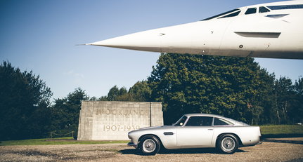 Stelldichein mit zwei britischen Ikonen und Historics at Brooklands