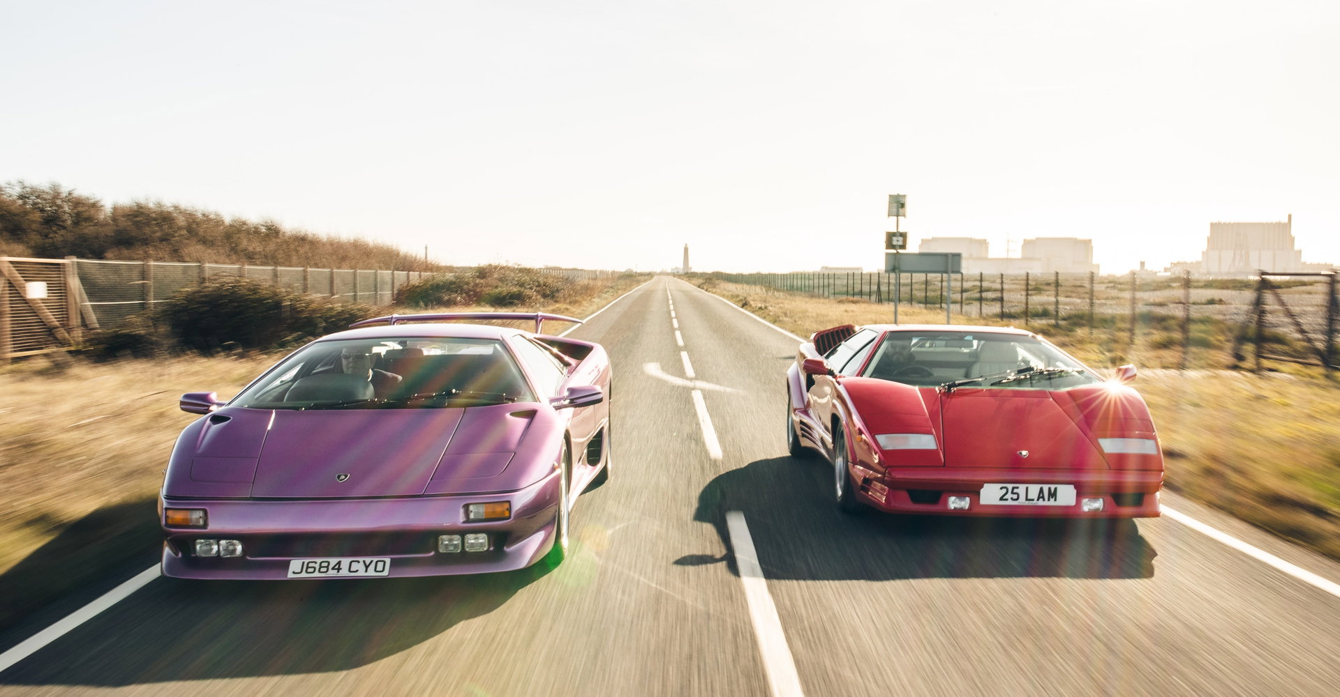Lamborghini Countach versus Diablo – the ultimate bullfight
