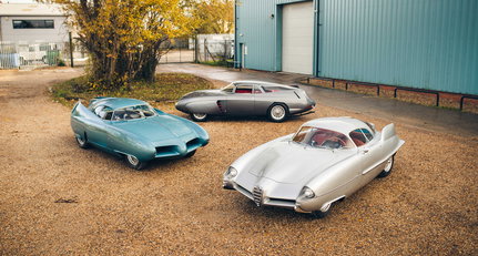 Begegnung der dritten Art mit Bertones mythischen „Batmobilen“