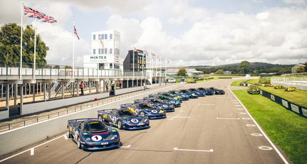 This was the largest gathering of Jaguar’s unicorn XJR-15s in 28 years