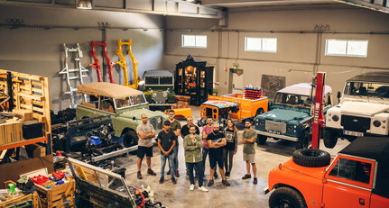 Visiting Cool & Vintage, ground zero for custom Land Rover culture
