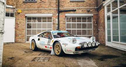 This Group B Ferrari 308 GTB is driven by dirt and disruption