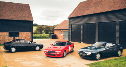 What’s rarer than an Aston Martin V8 Zagato? Three of them!