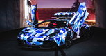 BAPE Lamborghini Aventador Arctic Camo BAPE Lamborghini Aventador Arctic Camo