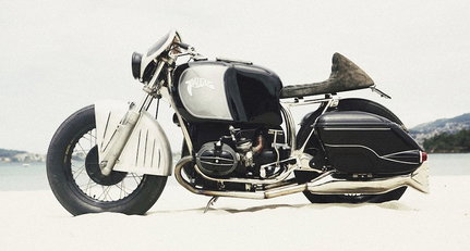 This custom BMW is a mishmash of Art Deco and Turtle Power