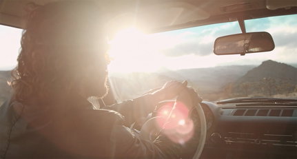 On a desert road trip with Belstaff, Mr Porter and a classic Mercedes