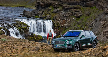 Fly fishing is the hobby of choice for Bentley Bentayga owners...