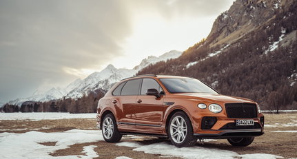 The Alps are mighty, but the Bentley Bentayga S is even mightier