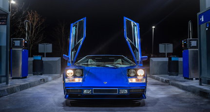 Trotz Insolvenz fand dieser Lamborghini Countach den Weg auf die Straße