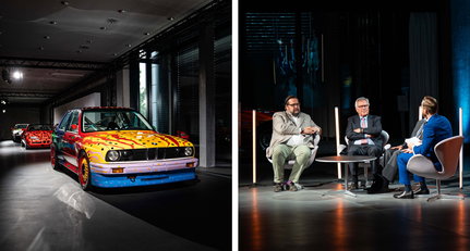 BMW Schweiz feiert 50. Jubiläum mit Schaulauf der Art Cars